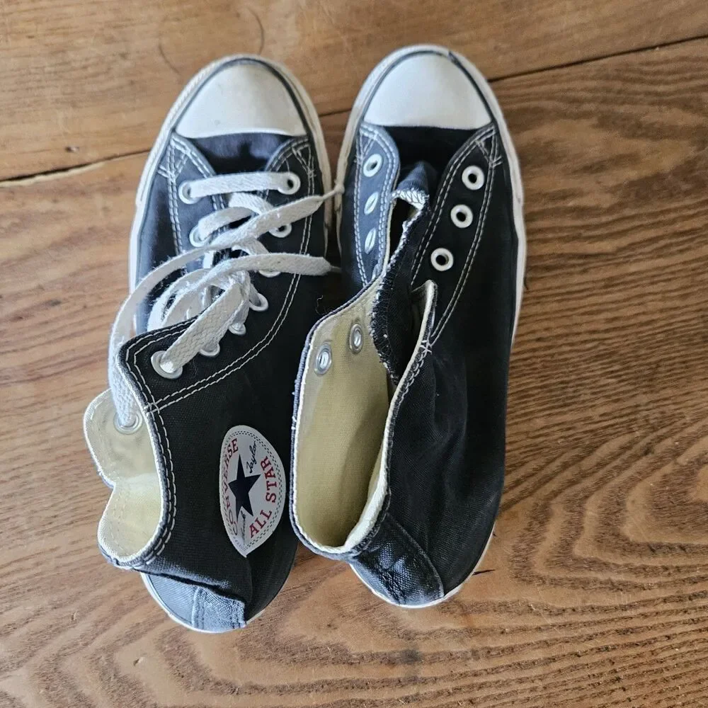 Converse Chuck Taylor All Star Black‎ High Top Mens 6 Womens 8 Classic
